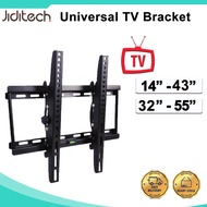 Jiditech TV Wall Bracket Universal TV Mount 14-55 Inch Flat Panel TV Bracket Wall Mount
