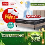 Posture Classic 7 Turn Posture Spring Mattress (10.5") + QQ Bed Frame