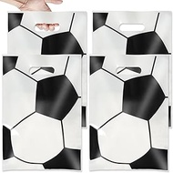SUNAI 30Pack Soccer Goodie Bags - 6.7 * 9.8 Inch Party Favors Snack Treat Bag For Soccer Birthday Pa