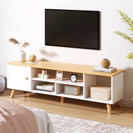 【HOT SALE】Heightening TV cabinet living room bedroom imitation solid wood TV Console household economic small family TV cabinet