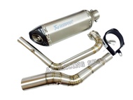 ชุดท่อ Raider150 คาบู ท่่อแต่ง Raider150+ปลายท่อ AK14 นิ้ว