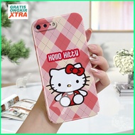 Luxury Case For iPhone 7Plus 8Plus Hot Ins Pattern Hello Kitty Advanced Casing hp cassing jelly Accessories New Soft Casing
