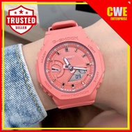 JAM G SHOCK TMJ GA2100 PINK NEW FOR WOMEN SPORT JAM TANGAN PEREMPUAN DAN LELAKI CASIO.GSHOCK