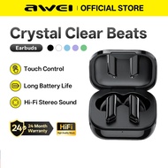 Awei T36 Earphone TWS Earbud Bluetooth Wireless In-Ear HIFI Stereo Touch Control with Mic