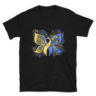 Down Syndrome Awareness Blue Yellow T-Shirt