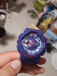 正品CASIO Baby－G 手錶 藍色 二手便宜賣