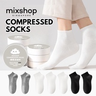 mixshop Compressed Socks, Travel Socks, Disposable Socks, Premium Socks, Unisex Socks
