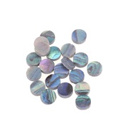 Musiclily Pro 6mm Natural Paua Abalone Shell Guitar Fretboard Inlay Dots(Set of 20)