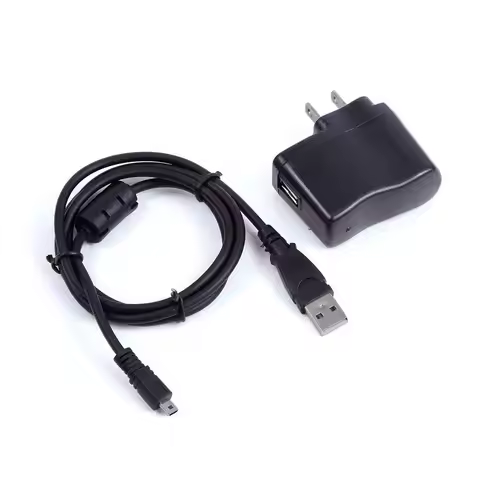 USB AC/DC Power Adapter Camera Battery Charger + PC Cord For Nikon Coolpix S3500