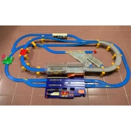 (PRELOVED) TAKARA TOMY PLARAIL BIG STATION WITH TRACK RAIL AND TRAIN