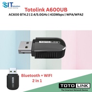 Totolink A600UB AC600 USB Bluetooth + WIFI 2 in 1 Adapter