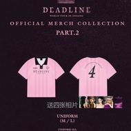 KPOP 2025 BLACKPINK DEADLINE WORLD TOUR Merch t-shirt Blackpink Deadline Polo Jersey