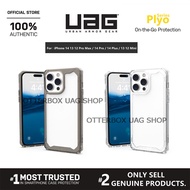 UAG iPhone 14 Pro Max / 14 Pro / 14 Plus / 14 / 13 12 Pro Max / 13 12 Pro / 13 12 Mini Case Cover Plyo with Rugged Lightweight Slim Shockproof Transparent Protective iPhone Casing