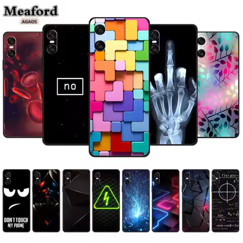 Phone Case For Sony Xperia 10 VI 2024 Silicone TPU Case Back Cool Soft Cover for Sony Xperia 10 VI 2