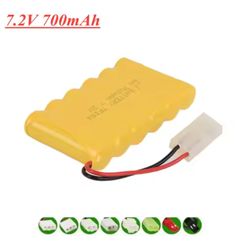7.2v 700mah AA NI-CD Battery For RC car boat Tank electric toys Remote Control Toys 7.2 v Rechargeab