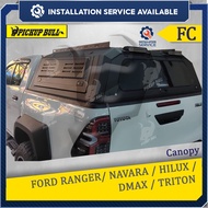 [Installation Available] Toyota Hilux Revo Canopy Metal Besi Canopy Hilux Ranger Triton Dmax Navara
