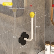 AOQILA | Bathroom Wall-Mounted Hook Strong Adhesion No Drilling Hair Accessory Storage Hook
