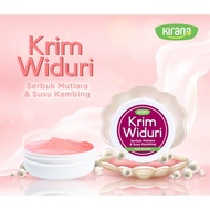 KRIM WIDURI Serbuk mutiara dan susu kambing Ekzema psoriosis kudis