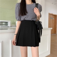 Pleated Skirt Blazer Skirt Mini Skirt Women Short Skirt High Waist Korean Skirt