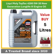 Liqui Moly Top Tec 4200 5W-30 New Generation Longlife III Engine Oil 5L (Local Stock)