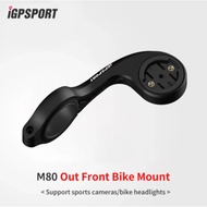 iGPSPORT M80 Out Front Bike Mount For iGPSPORTBSC100S BSC200 BSC300 iGS520 iGS50S iGS320 iGS620 garmin Edge130 200 520 820 1000 1030 computer
