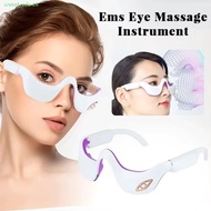 CROSSTRADE Heated Eye Massager, Under-Eye Design Micro Current EMS Pulse Vibration Eye Massager, Vib