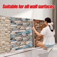 Retro Wallpaper waterproof wallpaper design wall decor 77x70cm 3D wallpaper adhesive wall decor