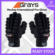 Grays Hockey Glove International Pro Glove Gloves Hoki Glove Full Finger Glove Black Grays Hockey In