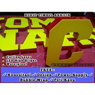 Led Acrylic Raised Letters