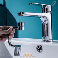 GILDAI Kitchen Faucet Rotatable Faucet Nozzle Adapter 1080° Faucet Extender