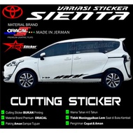 Toyota Sienta Car Side Sticker Sienta Car Accessories