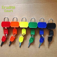 [EruditeCourtS] Color Casing Padlock Metal Mini Lock Copper Lock Luggage Anti-theft Lock Cupboard Drawer Suitcase Safety Small Padlock Kids Gift [NEW]