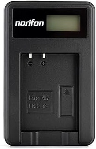 EN-EL12 LCD USB Charger for Nikon Coolpix AW130, AW100, AW120, AW110, S6200, S6300, S8100, S8200, S9