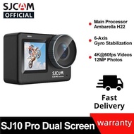 SJCAM SJ10 Pro Dual Screen Switching 4K/60FPS Action Camera H22 Chipset Extend Mic Live Streaming GY