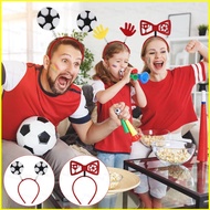 The FIFA World Cup Qatar 2022 Hair band decorations Bar club party Football trophy headbands