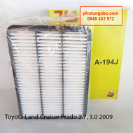 Lọc gió động cơ xe Toyota Land Cruiser Prado 2.7 3.0 2009 2010 2011 2012 2013 2014 2015 2016 2017 17