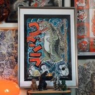 Leukocyte Onslaught - Gojira (1954) Print