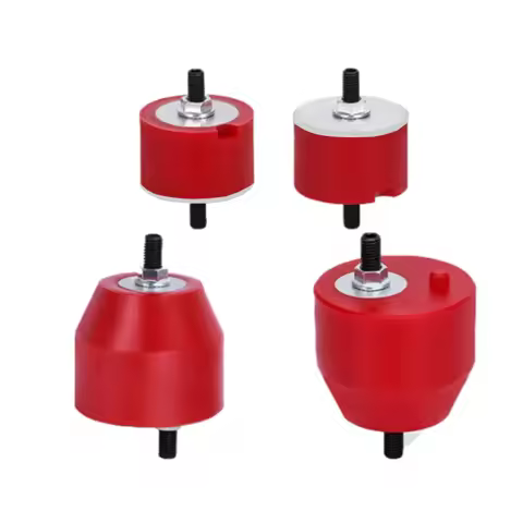 Engine Front L&R Mount Mounting Insulator For BMW E36 E46 Compact Z3 Z4 Inline 6CYL 85A Polyurethane