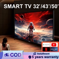 Television Smart TV 50 Inch Built-in Android 12 System Flat Screen LED TV 32 Inch TV Multi-Ports Monitor