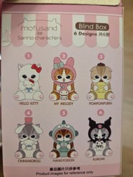 Mofusand x Sanrio Mofusand 盲盒 - hello kitty 款 可交換
