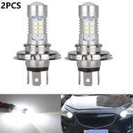 2pcs H4 9003 HB2 LED Headlight - 3000+ Lumens 6000K Ultra Bright Xenon-Like Replacement, Plug & Play