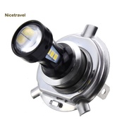 [Ni] H4 Motorcycle Car SMD 3030 18-LED Bright Headlight DRL Fog Light Lamp Bulb