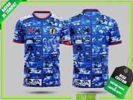 Jersey Jepang Home 2022 Anime Edition Piala Dunia 2022 FREE NICKNAME