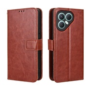 Flip Case For Tecno Pova7 Ultra 5G Pova 7 7Ultra LJ9 Case Wallet PU Leather Back Cover card slot Sta