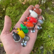 (buy 1 get 1 free)f35 mini cast lead bkk white blade 33cm 6-7.5g