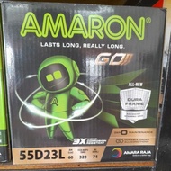 55D23L AMARON GO MF Car Battery Bateri Kereta 汽车电池