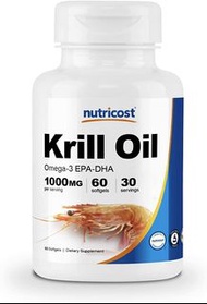 Nutricost Krill Oil 60粒