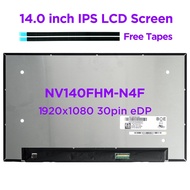 14.0 IPS Laptop LCD Screen NV140FHM-N4F fit NV140FHM N65 N4N N4T N140HCA-E5B B140HAN05.6 LP140WFA-SP