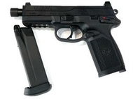 【原型軍品】全新 II CYBERGUN FN授權 經典FNX-45 Tactical 瓦斯手槍 黑色 (仿真刻印)