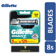 GILLETTE MACH 3 CART 8s